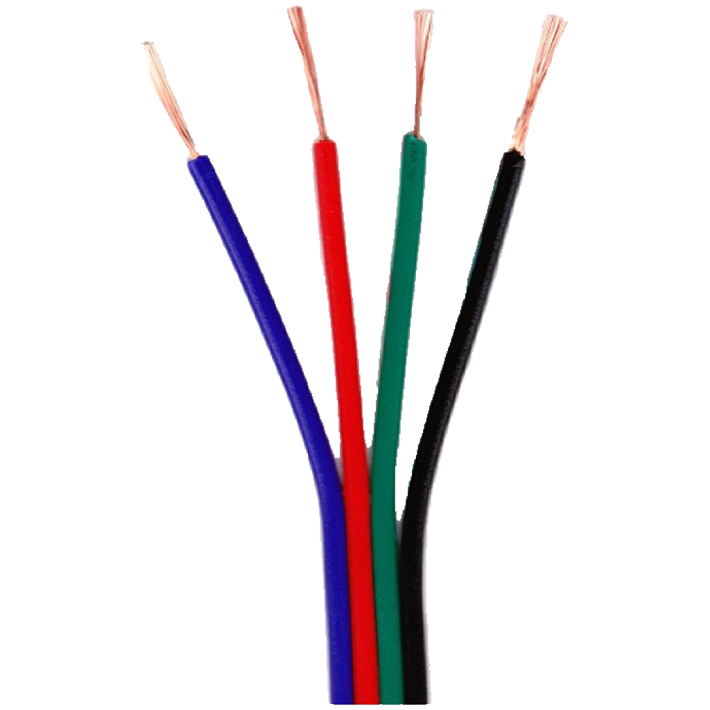 Cablu Banda LED RGB 3528, 4 Fire