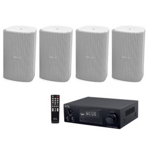 sistem 4 boxe bose freespace fs2se, bluetooth, alb, sonorizare interior exterior