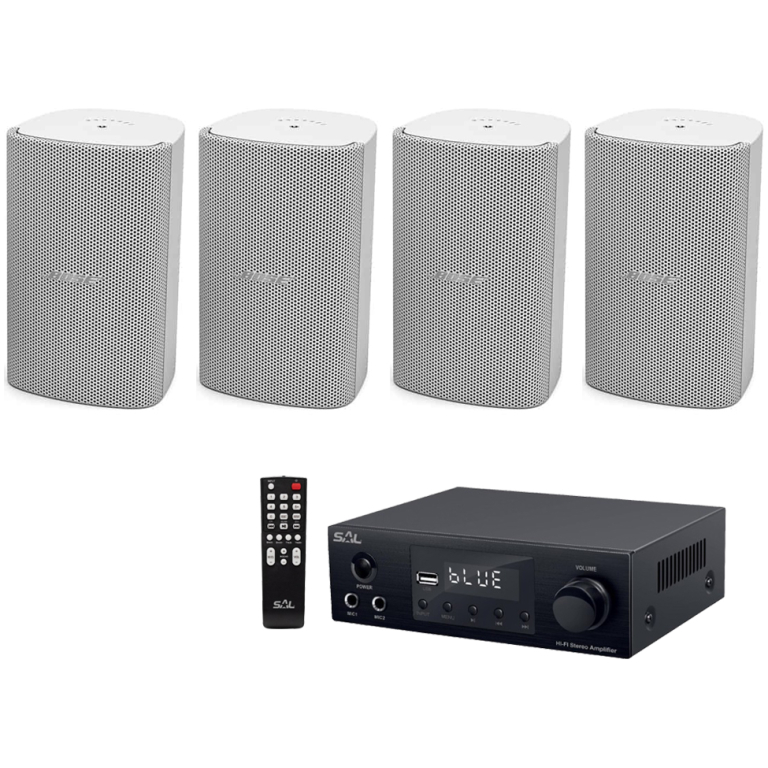 sistem 4 boxe bose freespace fs2se, bluetooth, alb, sonorizare interior exterior