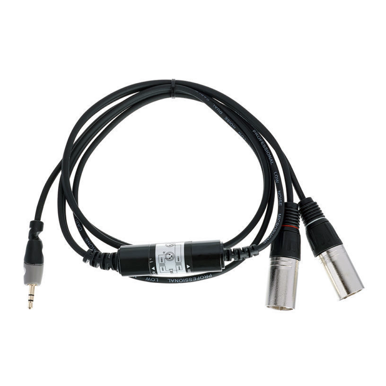 Cablu Jack 3.5 mm 2 XLR tata pro snake BXJ 102-1