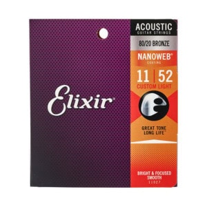 Corzi Chitara Acustica Elixir Nanoweb Custom Light