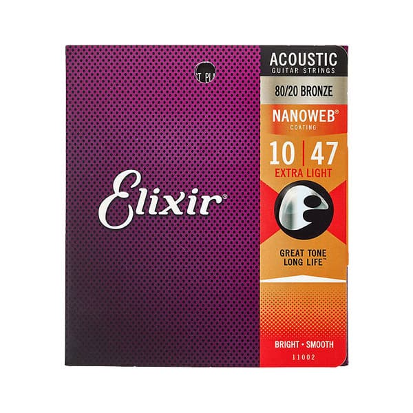 Corzi Chitara Acustica Elixir Nanoweb Extra Light