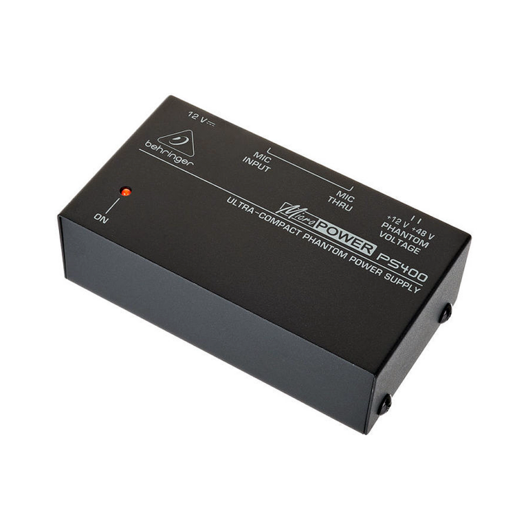 Behringer PS400, Alimentare microfon phantom power