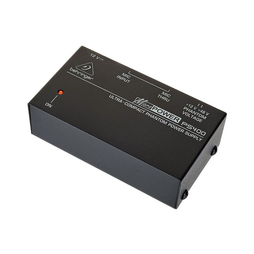 Behringer PS400, Alimentare microfon phantom power