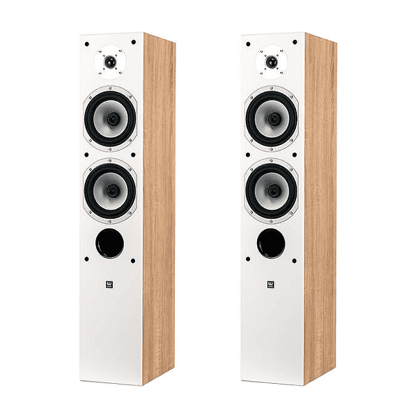 Boxa podea WILSON SIX White, Set 2 buc