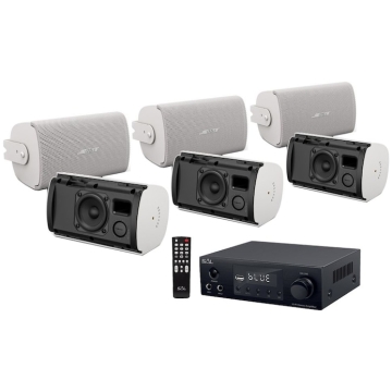 Sistem 6 boxe perete Bose FS2SE cu Receiver bluetooth