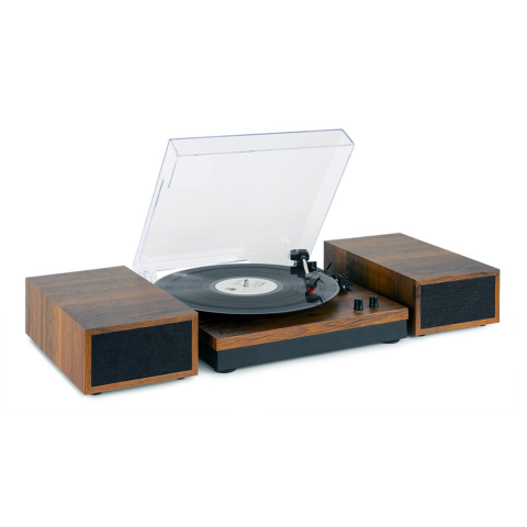 Fenton RP165, Pick-up audio cu boxe, finisaj lemn