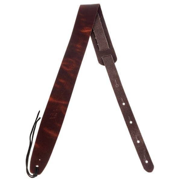 Curea chitara piele Harley Benton Guitar Strap 6 BR