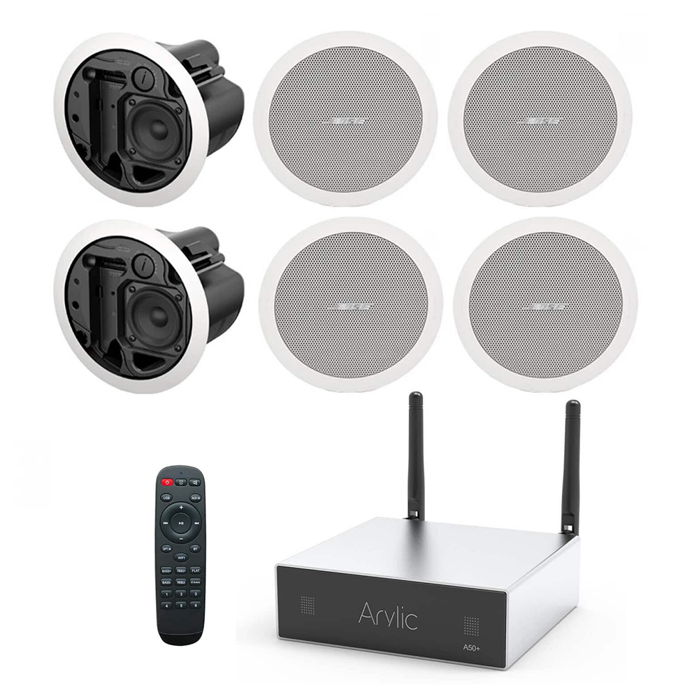 Sistem 6 boxe tavan Bose FS2C Multiroom, internet radio, wi-fi, bluetooth