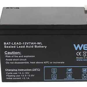 acumulator 12v 7ah plumb acid well