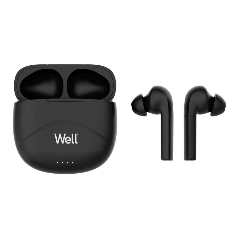 Casti Bluetooth TWS in-ear Well Ghost Black