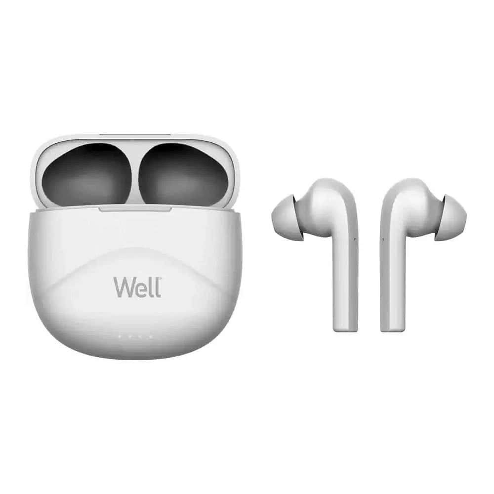 Casti Bluetooth in ear Well Ghost White