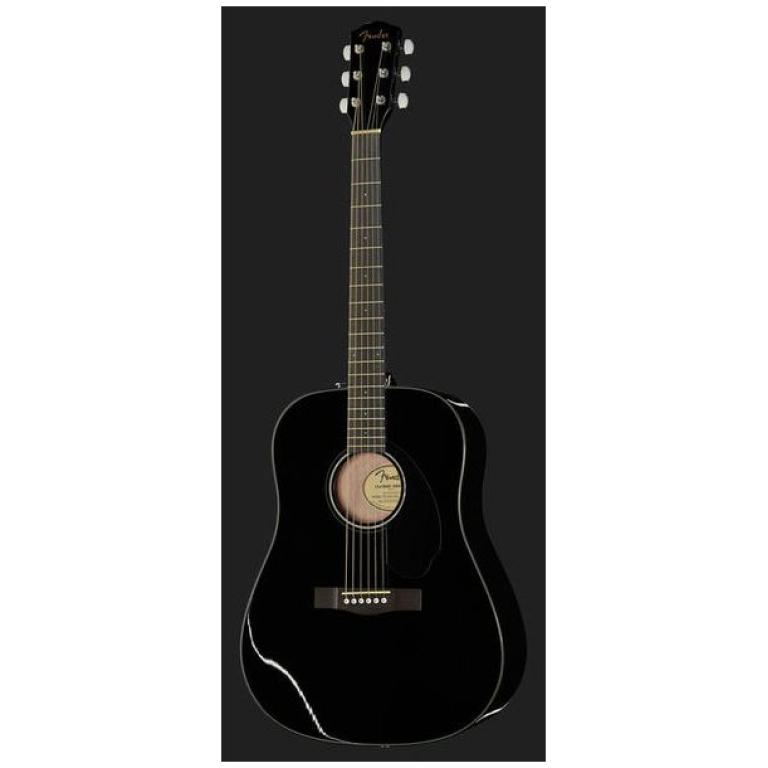 chitara acustica fender cd60s bk
