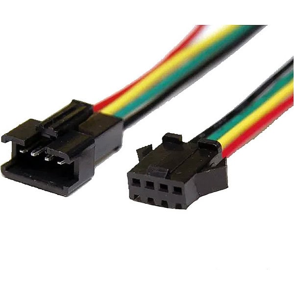 Cablu conector 4 pini mama-tata