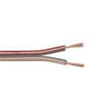 Cablu difuzor transparent 2&times;1.00 LSP-1.00TT