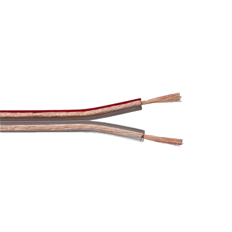 Cablu difuzor transparent 2×1.00 LSP-1.00TT