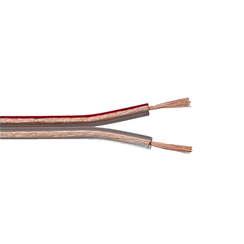 Cablu difuzor transparent 2×1.00 LSP-1.00TT