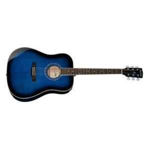 Chitara acustica Harley Benton D120TB Dreadnought Albastra - Harley Benton