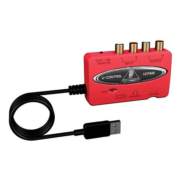Placa audio Behringer UCA222 U-Control