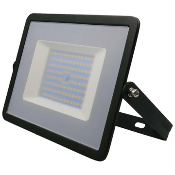 Reflector Led SMD 100W, 4000K IP65, Negru