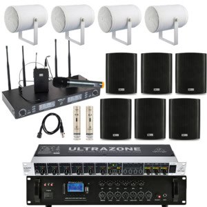 Sistem Profesional Sonorizare Biserica Pro S5, bluetooth, USB