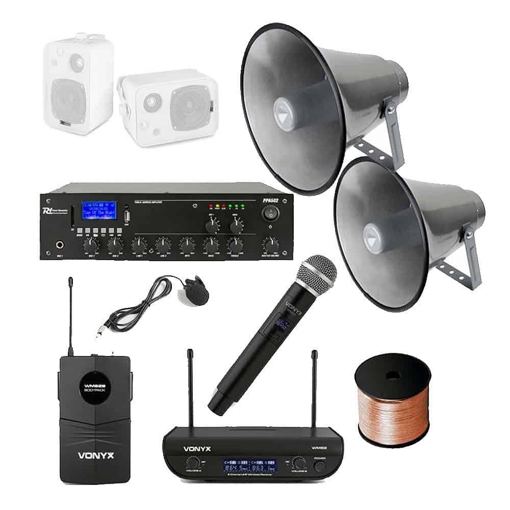 Sistem Sonorizare Biserica A13, interior exterior, bluetooth, USB