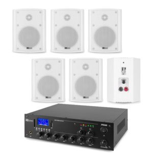 Sistem ambiental 2 zone 6 boxe aplicate, Bluetooth, USB