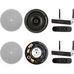 Sistem audio multiroom cu boxe incastrabile, 2 zone, internet radio, bluetooth, wi-fi