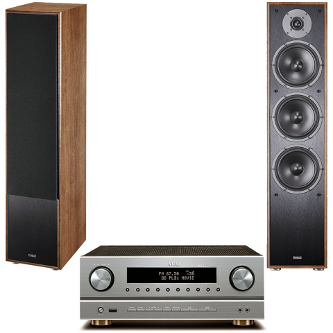 Sistem boxe Magnat Monitor S70 + Receiver AKAI AS005RA-750BT