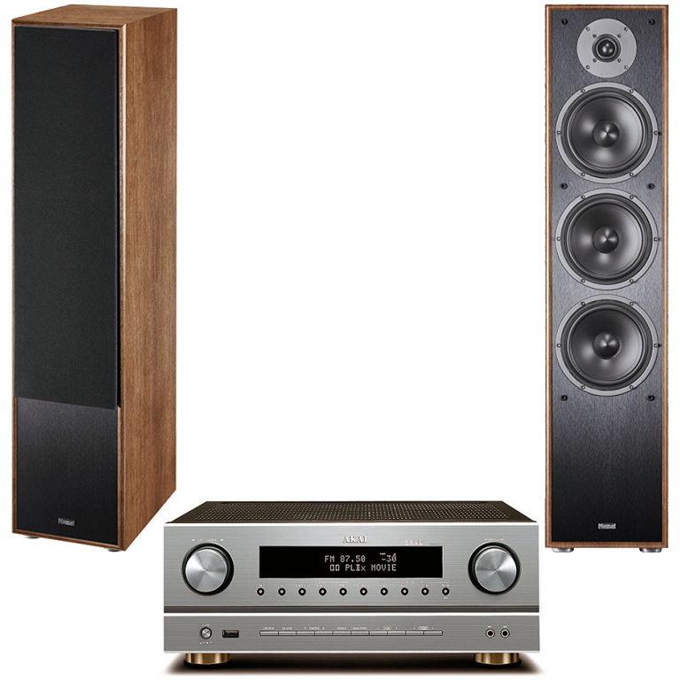 Sistem boxe Magnat Monitor S70 + Receiver AKAI AS005RA-750BT