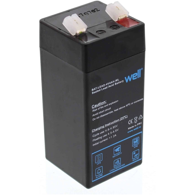 acumulator plumb acid well 4v 4ah