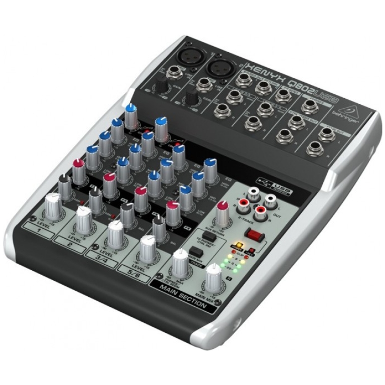mixer behringer xenyx q802 usb