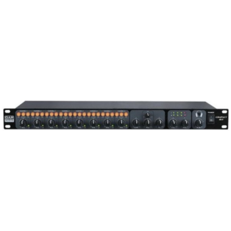 compact 8.1 mixer rack 8 canale | dap audio