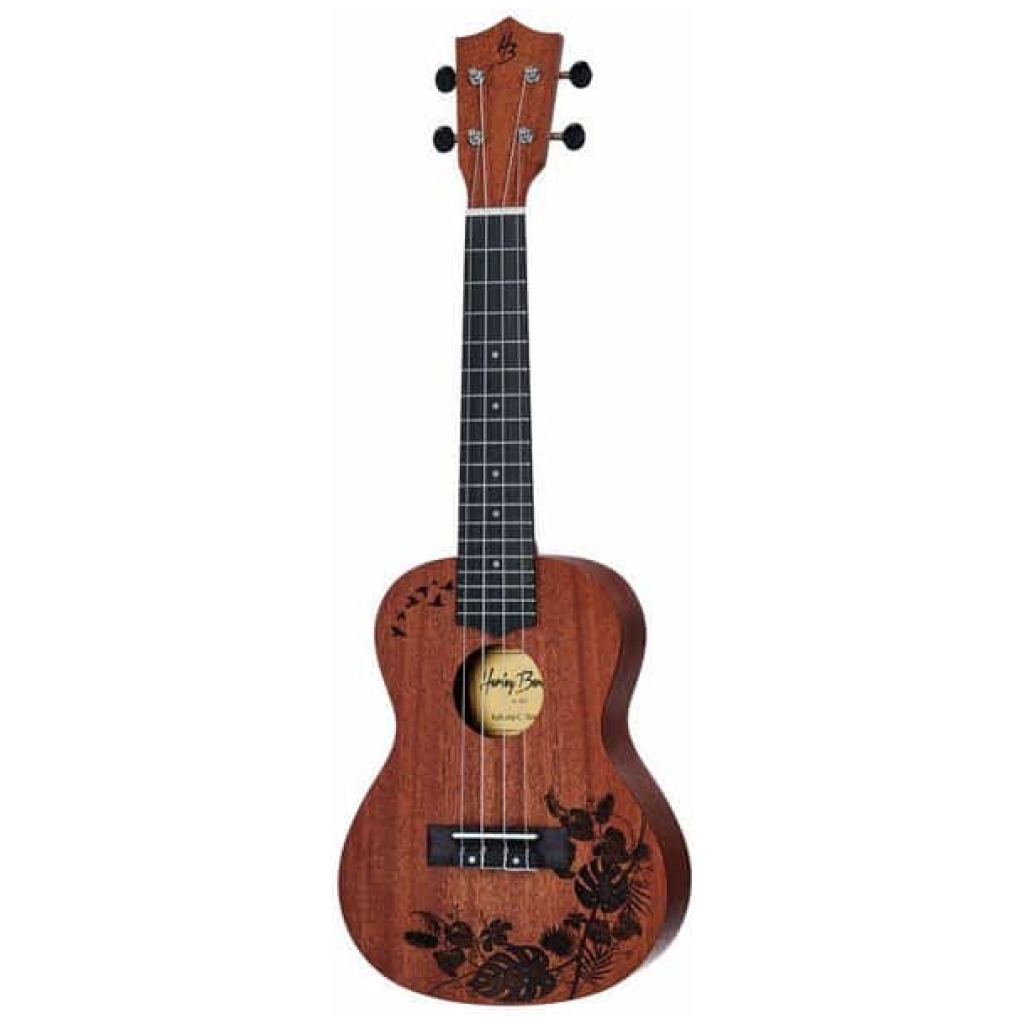 ukulele concert harley benton kahuna c flower 2