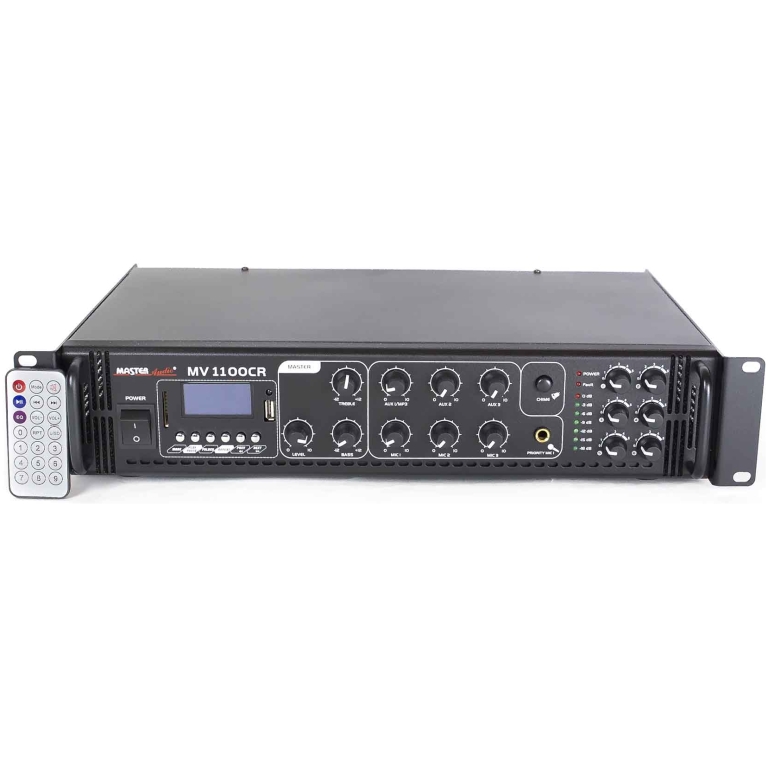 sistem audio multizona 10 boxe negre, bluetooth, usb, fm