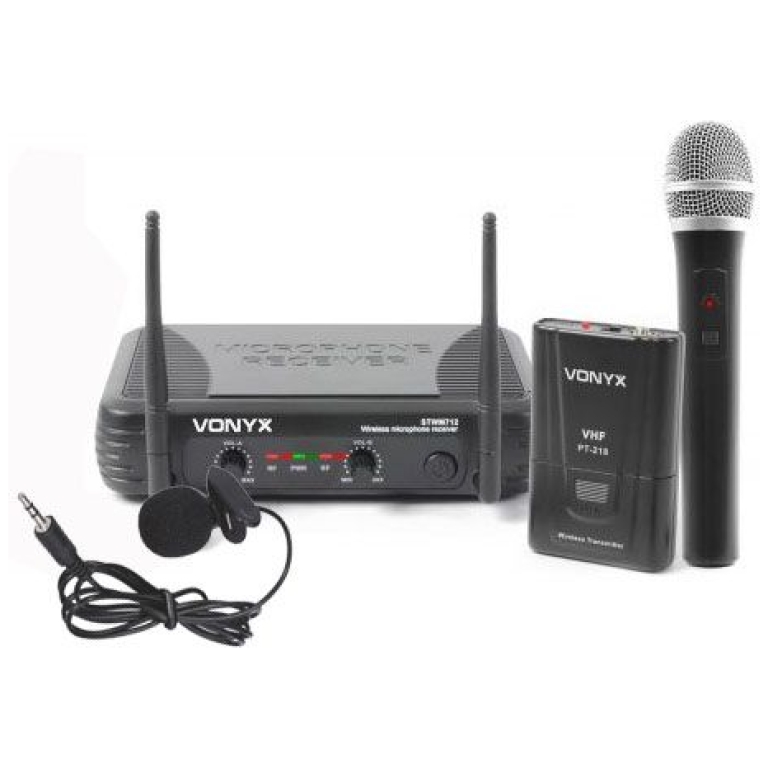 Vonyx STWM-712C,Lavaliera si microfon wireless