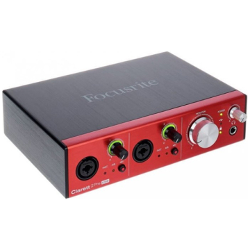 Focusrite Clarett 2Pre USB, Interfata Audio