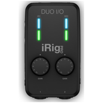 IK Multimedia iRig Pro DUO I/O, Interfata Audio