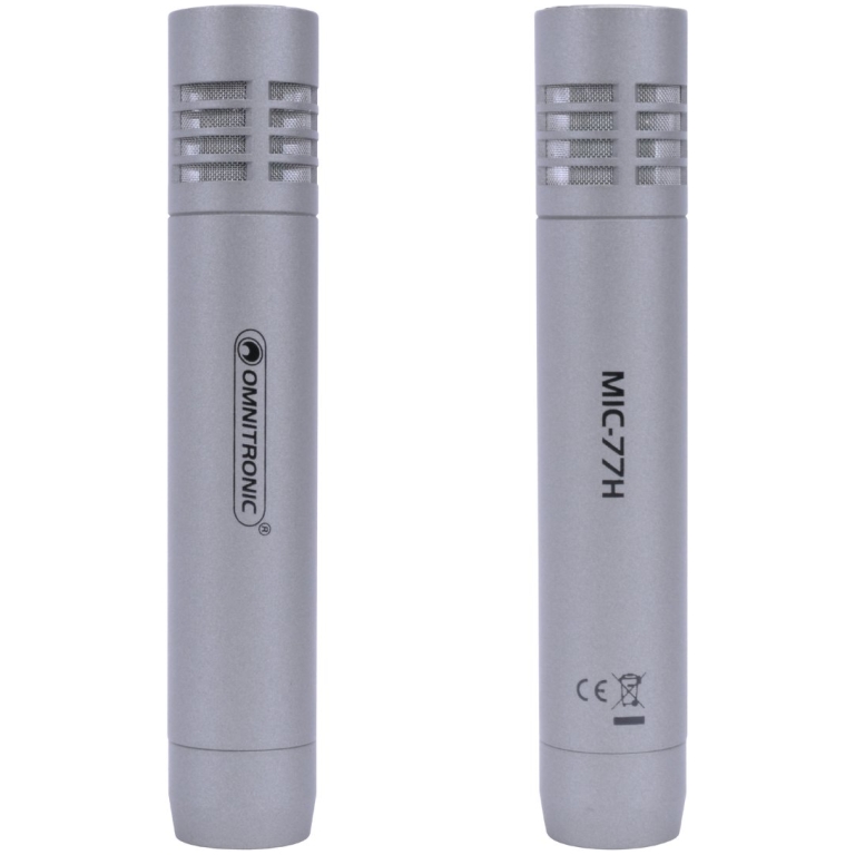 Set microfoane condensator OMNITRONIC MIC 77H