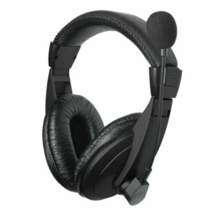 Casti PC WELL, gaming, over ear, cu microfon, negre