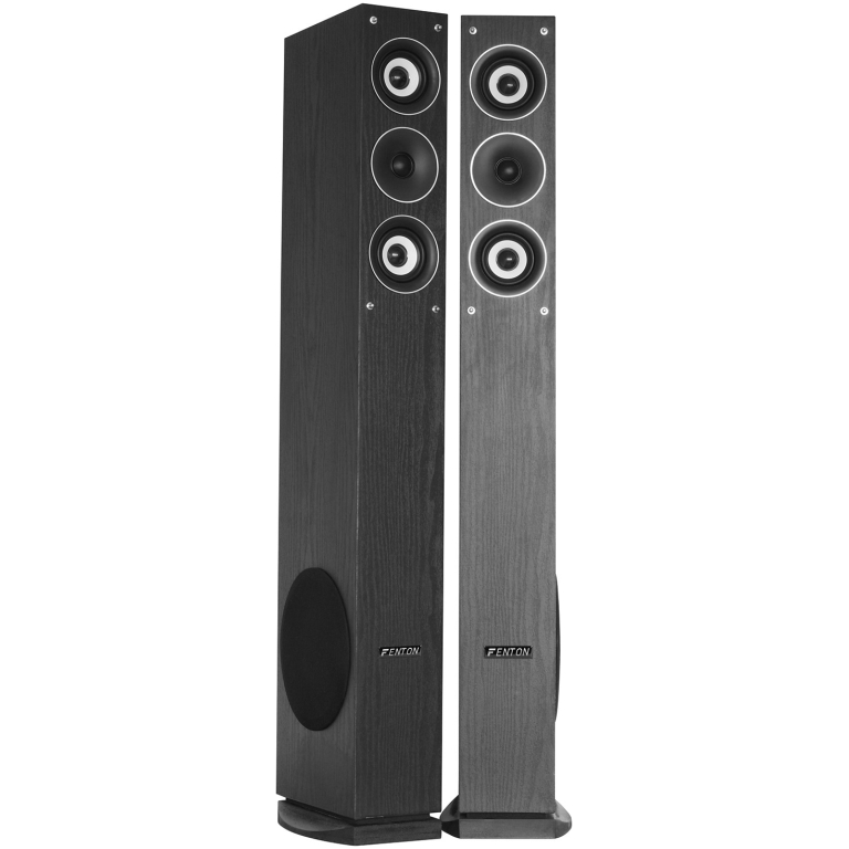 Boxe de podea Fenton SHFT52B TOWER SET, cu subwoofer integrat