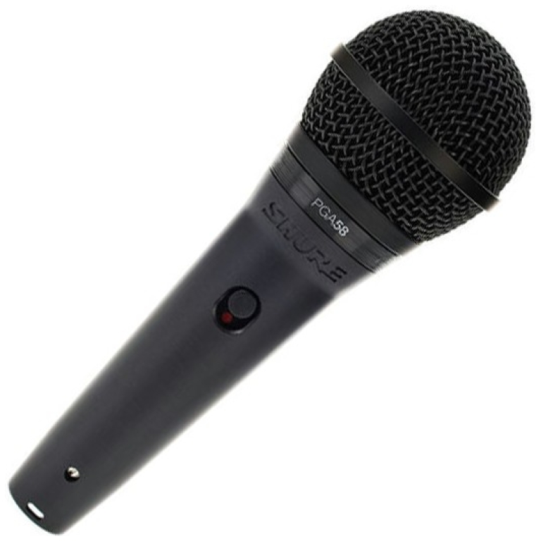 Microfon cu fir Shure PGA 58