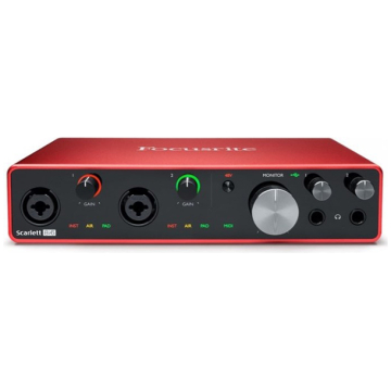 Focusrite Scarlett 8i6 3rd Gen, Interfata Audio