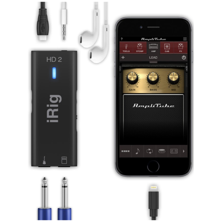 IK Multimedia iRig HD 2, Interfata Audio
