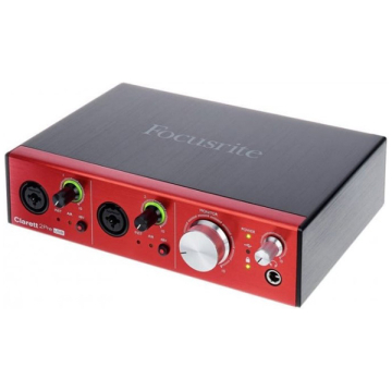 Focusrite Clarett 2Pre USB, Interfata Audio