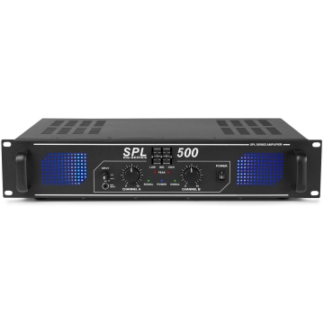 Skytec SPL 500, 2x250W, Amplificator audio, Eq