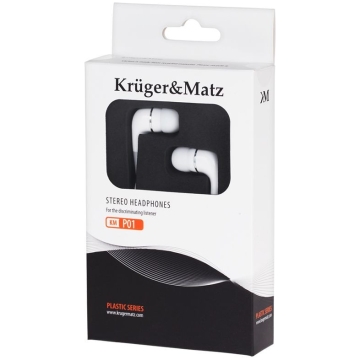 Casti Kruger&Matz KM-P01 – alb