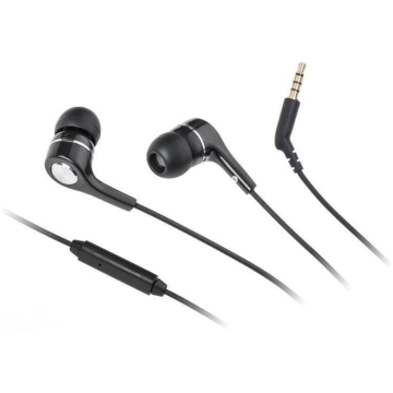 Casti Kruger&Matz KM-P08-M – negre, in-ear, cu microfon