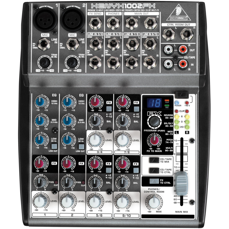MIXER AUDIO BEHRINGER XENYX 1002FX