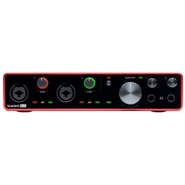 Focusrite Scarlett 8i6 3rd Gen, Interfata Audio